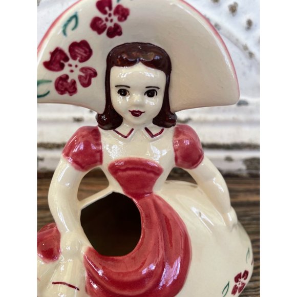 Vintage 1950s Golderhammer Ceramics Dutch Lady Planter - Picture 10 of 11